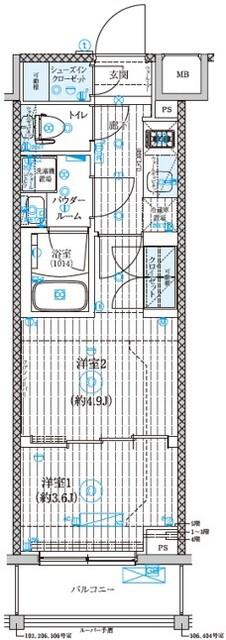 間取図(平面図)