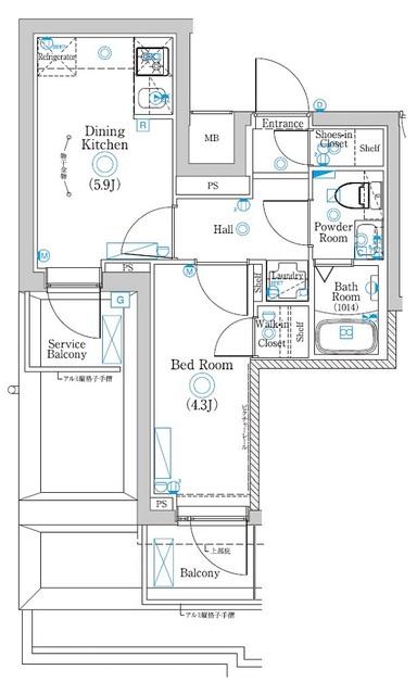 間取図(平面図)