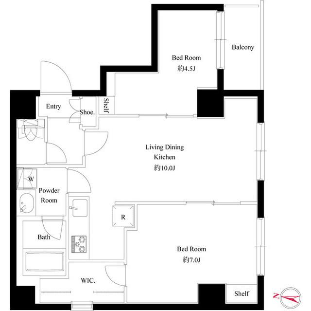 間取図(平面図)