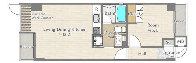 間取図(平面図)
