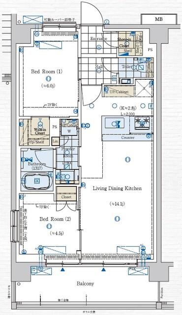 間取図(平面図)