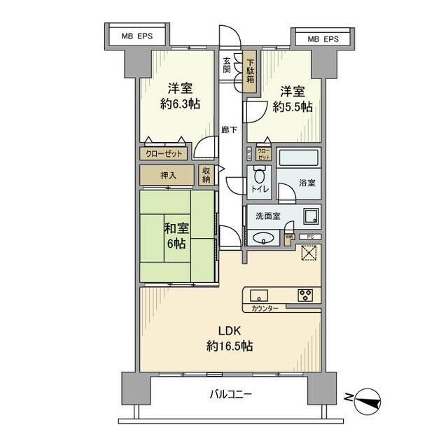 間取図(平面図)