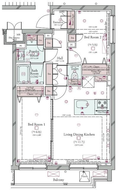 間取図(平面図)