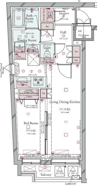 間取図(平面図)
