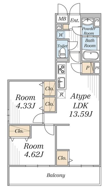 間取図(平面図)