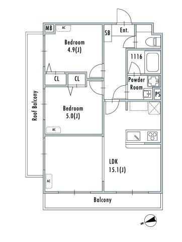 間取図(平面図)