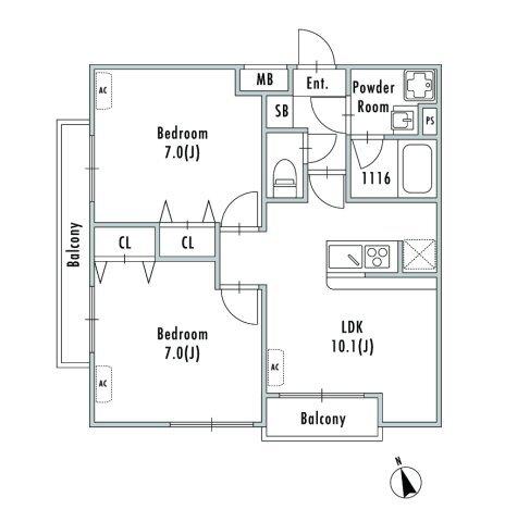 間取図(平面図)