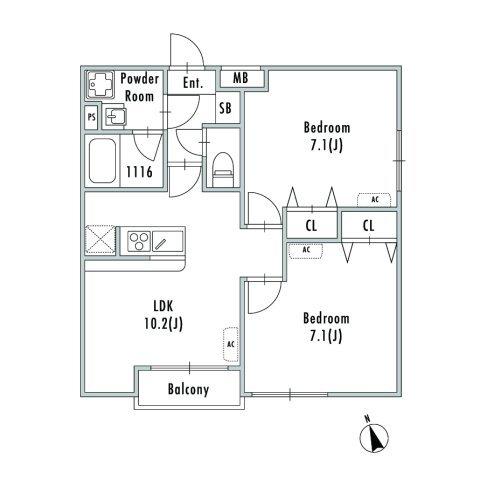 間取図(平面図)