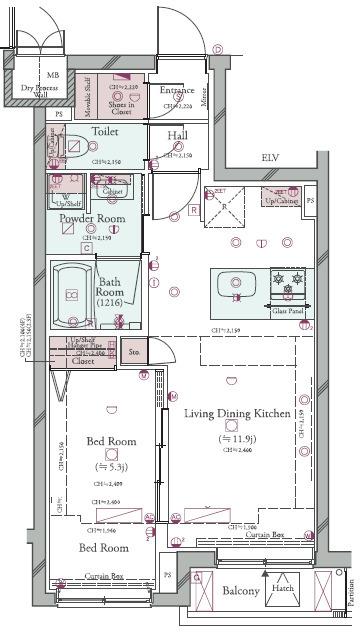 間取図(平面図)