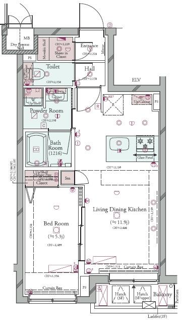間取図(平面図)