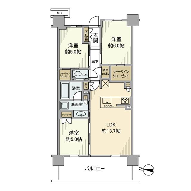 間取図(平面図)