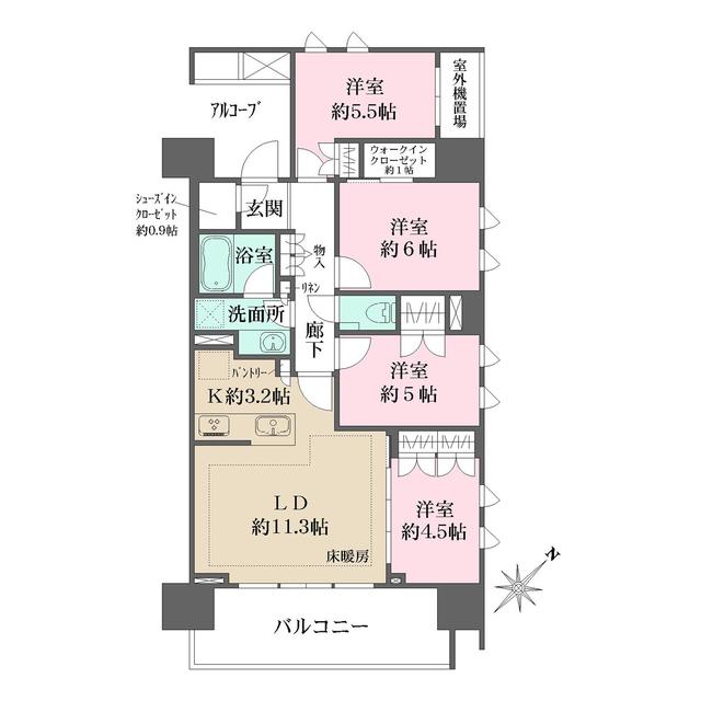 間取図(平面図)