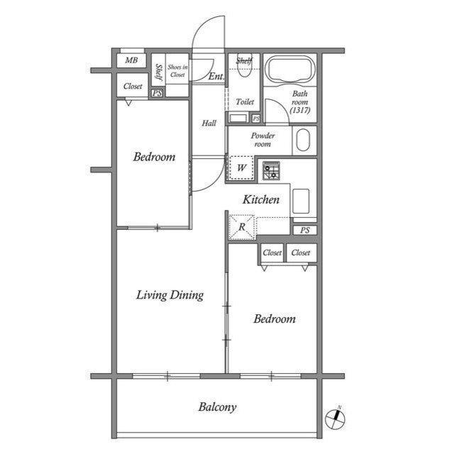 間取図(平面図)
