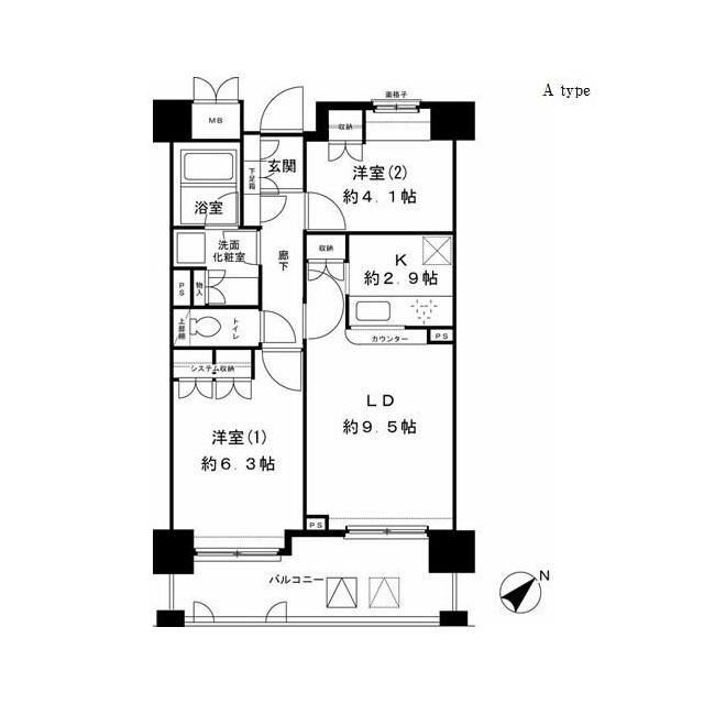 間取図(平面図)