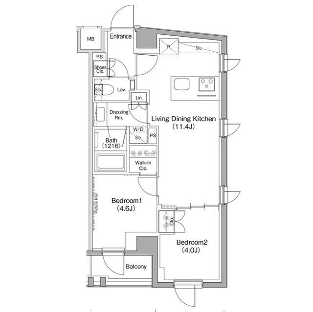 間取図(平面図)
