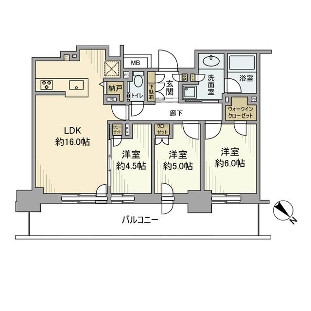 間取図(平面図)