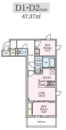 間取図(平面図)