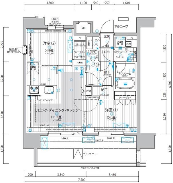 間取図(平面図)