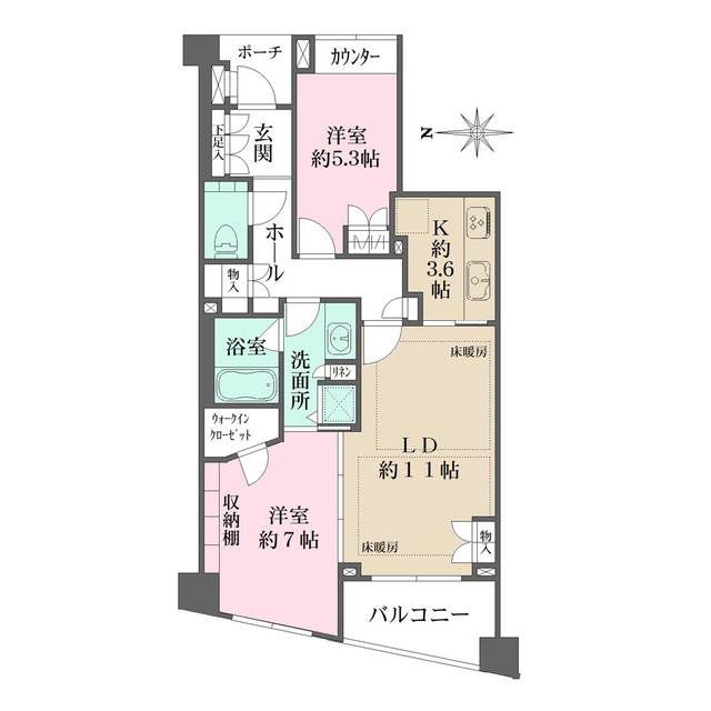 間取図(平面図)