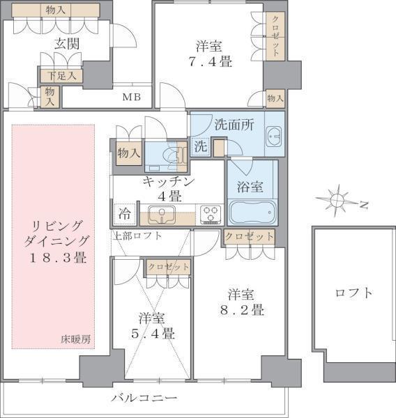 間取図(平面図)