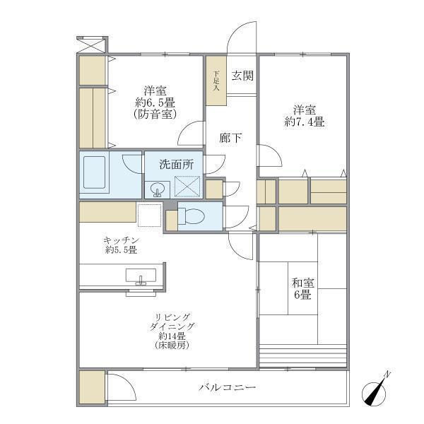 間取図(平面図)