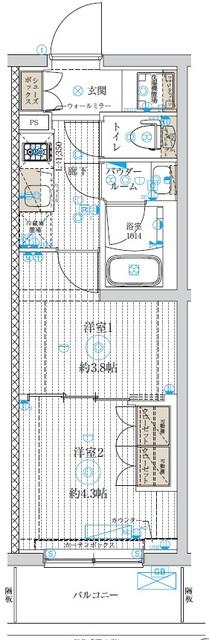 間取図(平面図)
