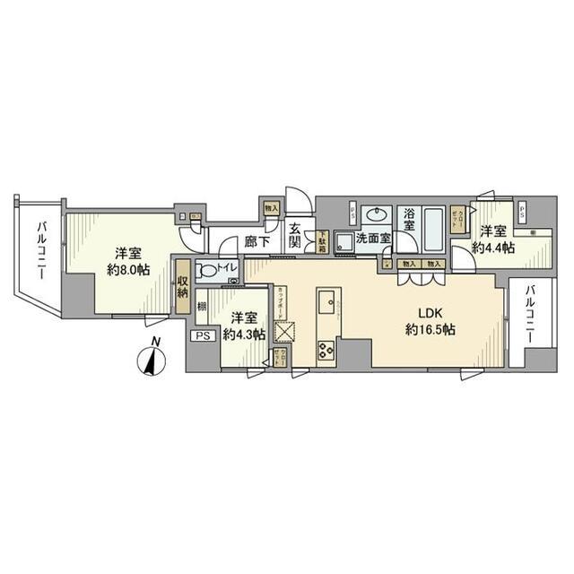 間取図(平面図)