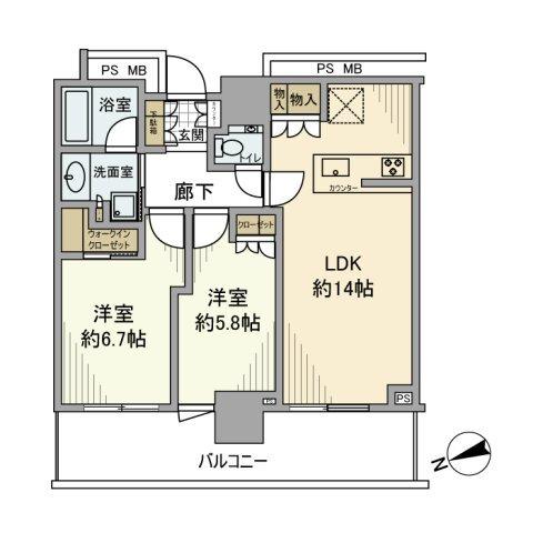 間取図(平面図)