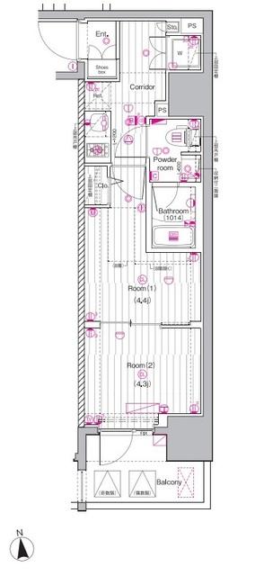 間取図(平面図)