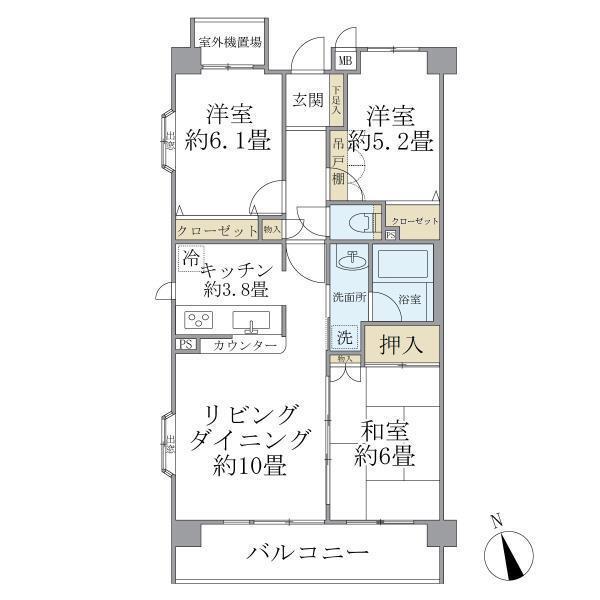 間取図(平面図)