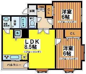 間取図(平面図)