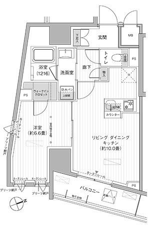 間取図(平面図)