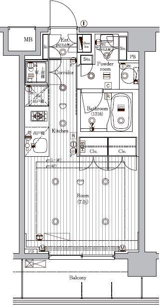 間取図(平面図)