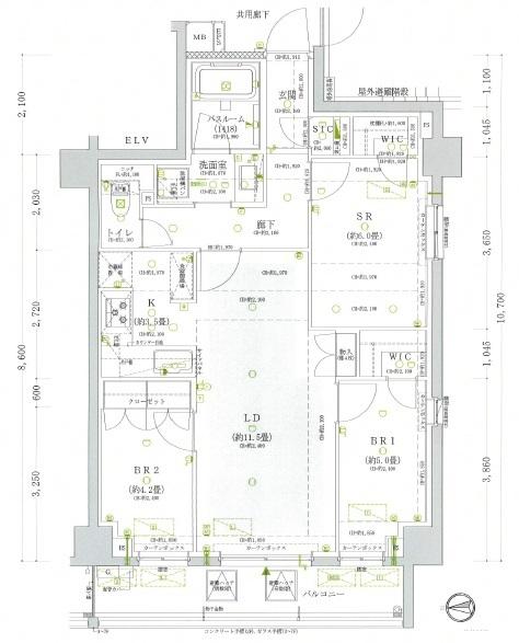 間取図(平面図)