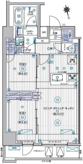 間取図(平面図)