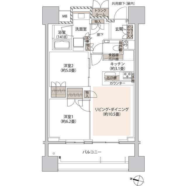 間取図(平面図)