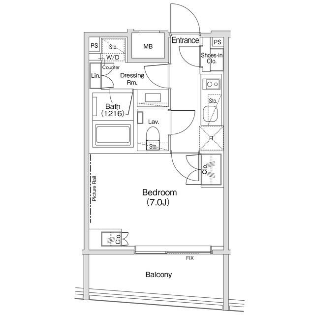 間取図(平面図)