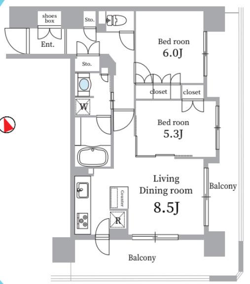 パークホームズ目黒リバーサウスアーバンレ