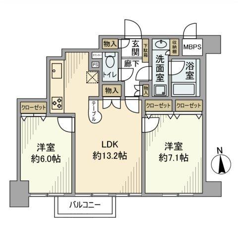 間取図(平面図)