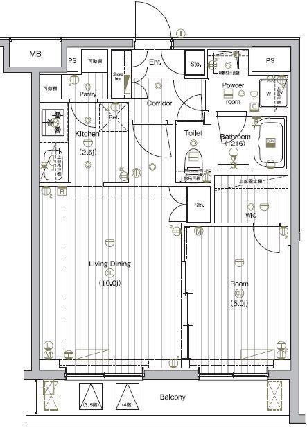 間取図(平面図)