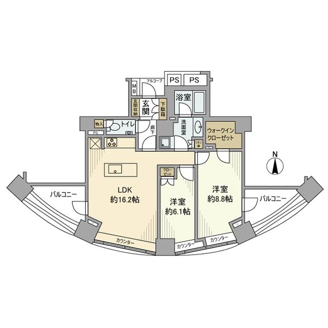 間取図(平面図)