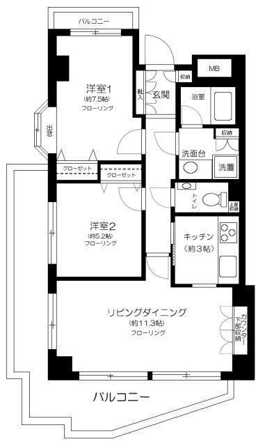 間取図(平面図)