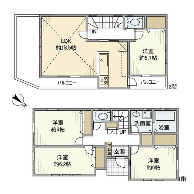 間取図(平面図)