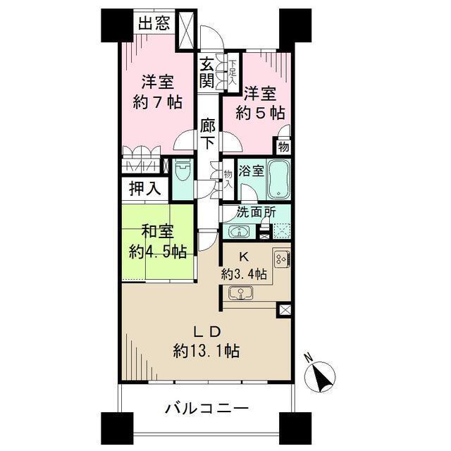 間取図(平面図)