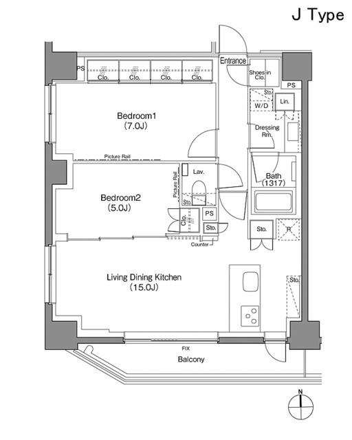 間取図(平面図)