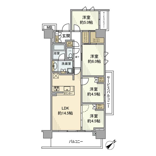 間取図(平面図)