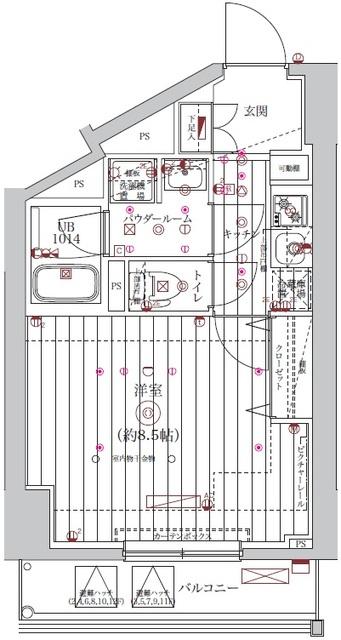 間取図(平面図)
