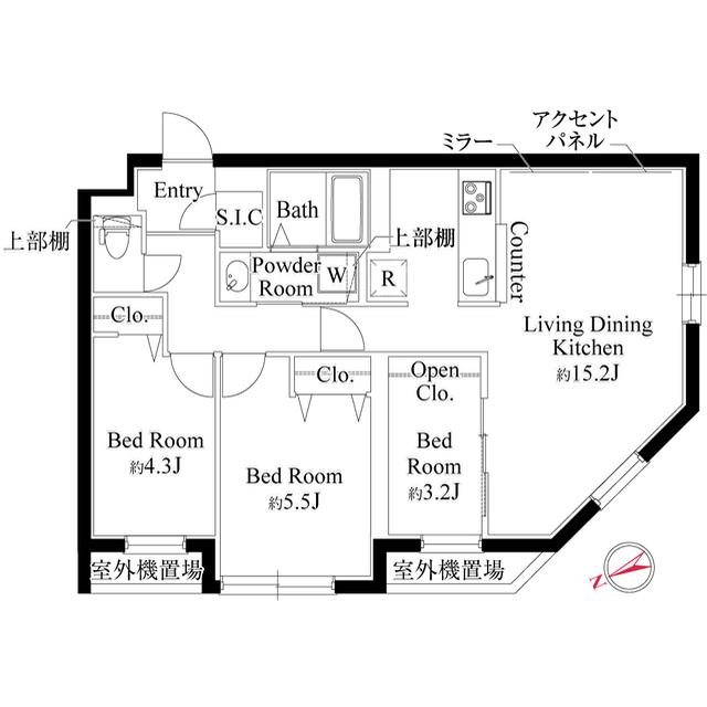 間取図(平面図)