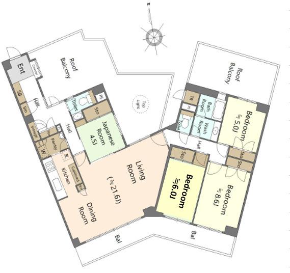 間取図(平面図)