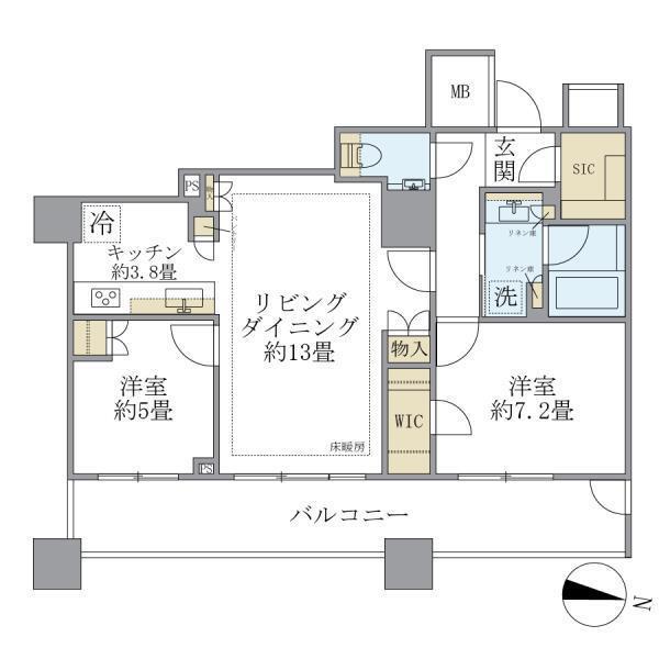 間取図(平面図)
